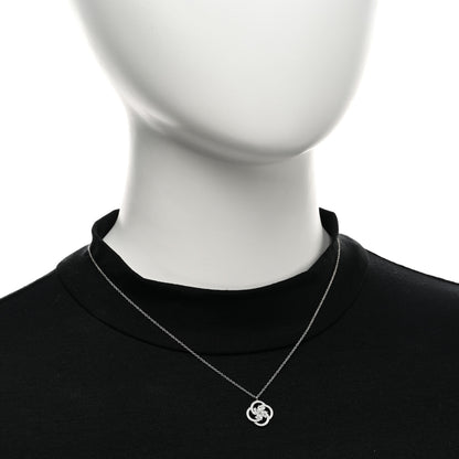 Tiffany Platinum Diamond Small Victoria Cluster Pendant 2 of 5