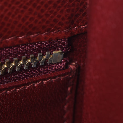 Hermes Courchevel Kelly Sellier 32 Rouge H 36 of 39