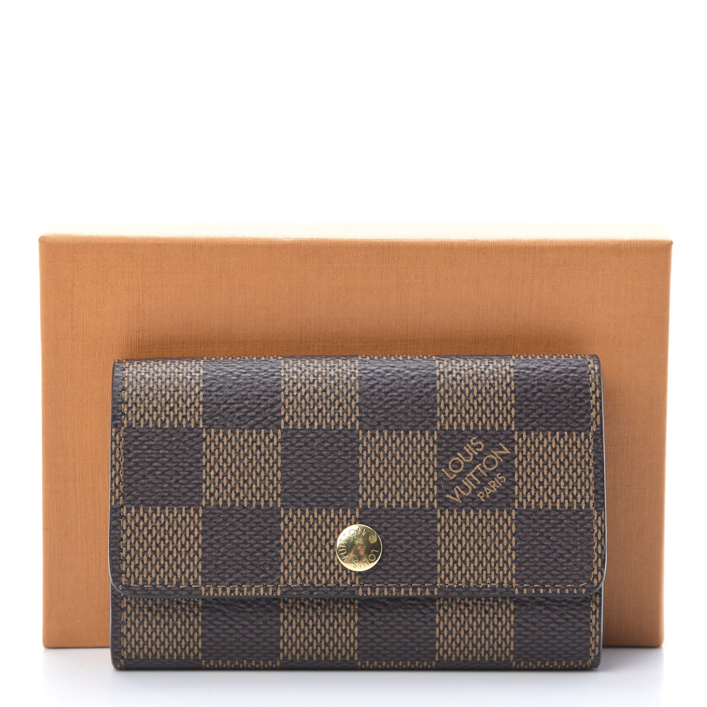 Damier Ebene Multicles 6 Key Holder