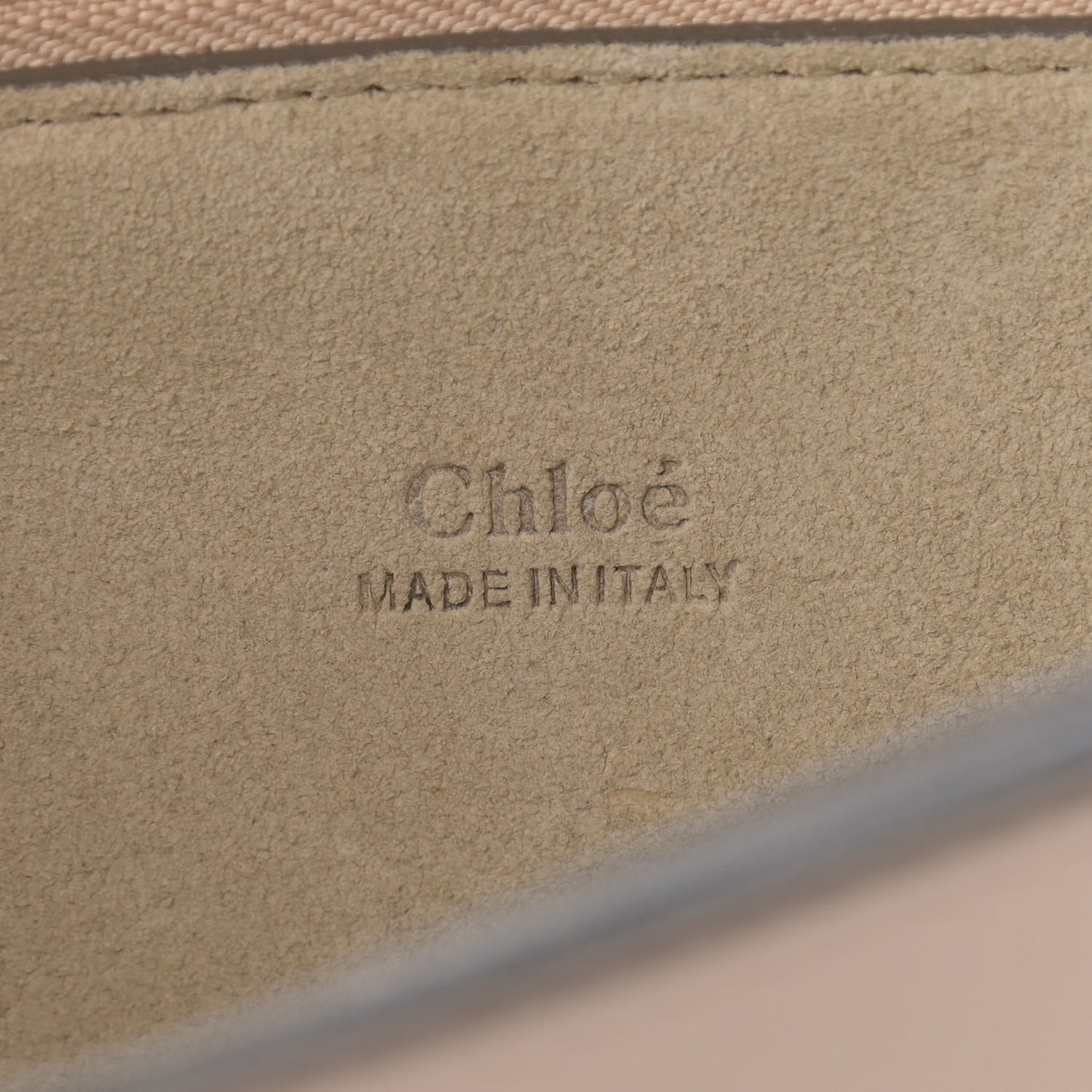 Calfskin Suede Medium Faye Shoulder Bag Blush Nude