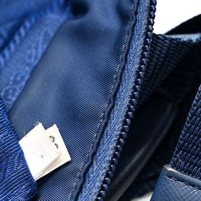 Prada Tessuto Nylon Saffiano Tote Cobalto 7 of 14