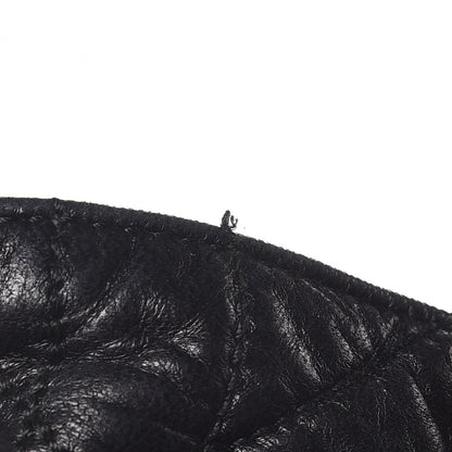 Christian Dior Lambskin Cannage Stitched Drawsting Tote Black 9 of 9