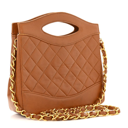 Chanel Lambskin Quilted Mini 31 Shopping Bag Brown 3 of 21