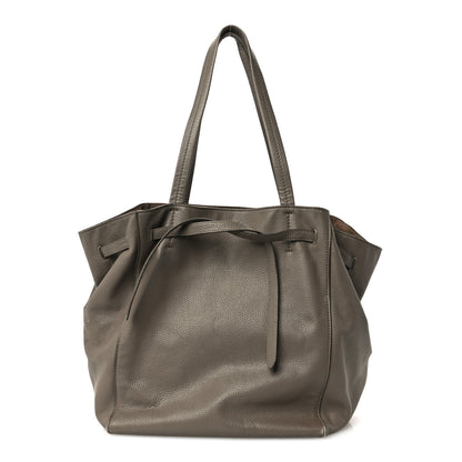Celine Soft Grained Calfskin Small Belt Cabas Phantom Taupe 1 of 12