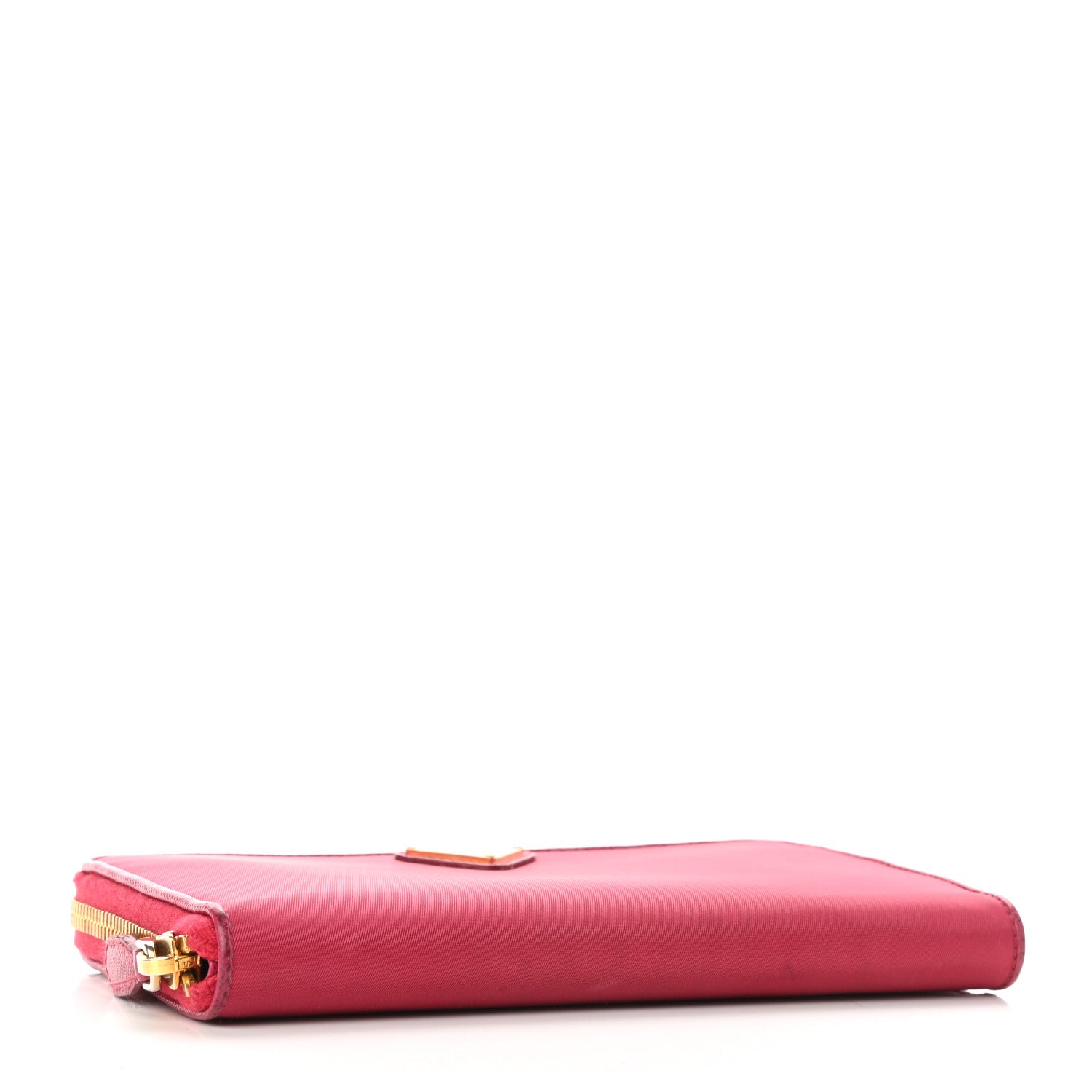 Prada Tessuto Nylon Zip Around Wallet Ibisco 4 of 12