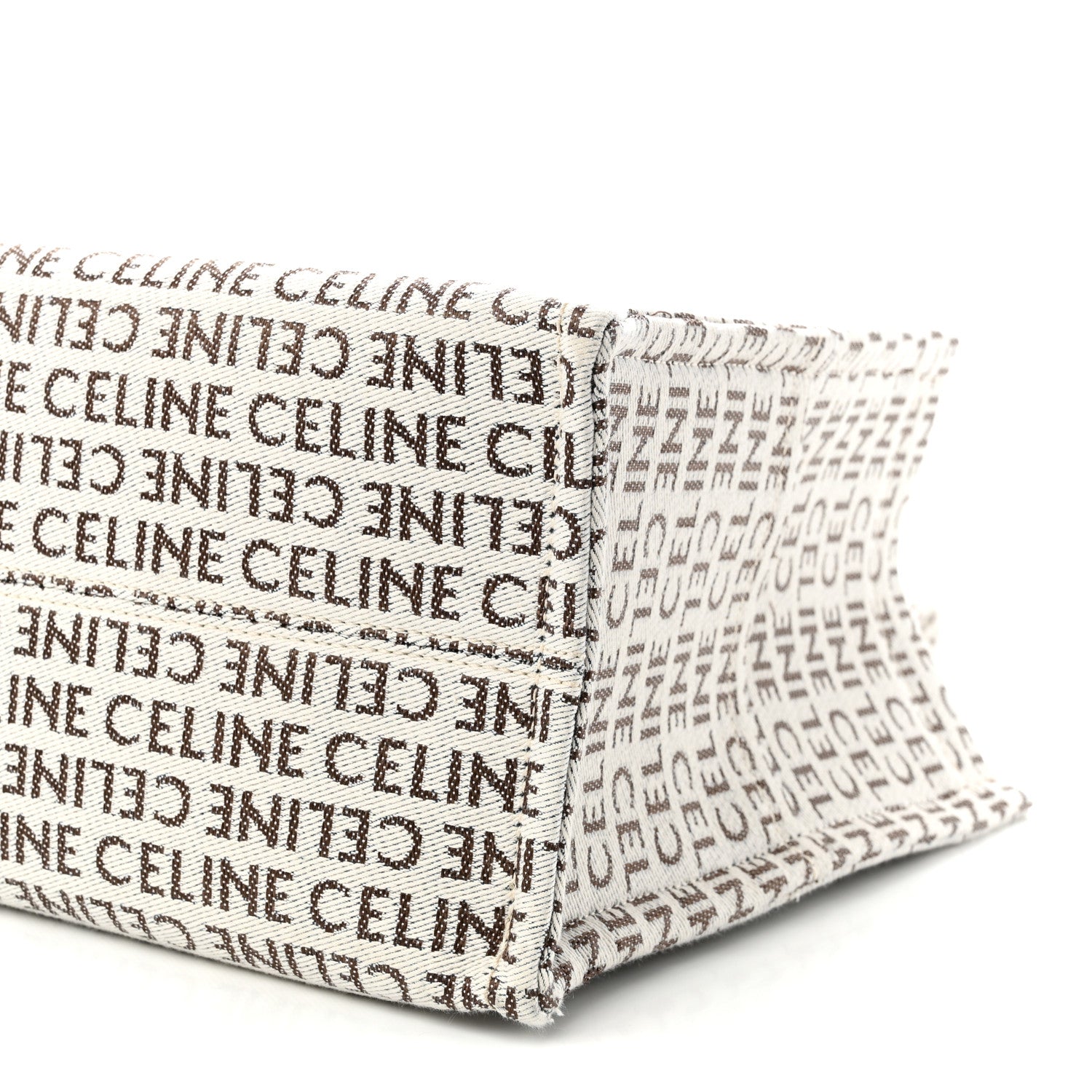Celine Canvas Large All Over Cabas Thais Natural Tan 9 of 9