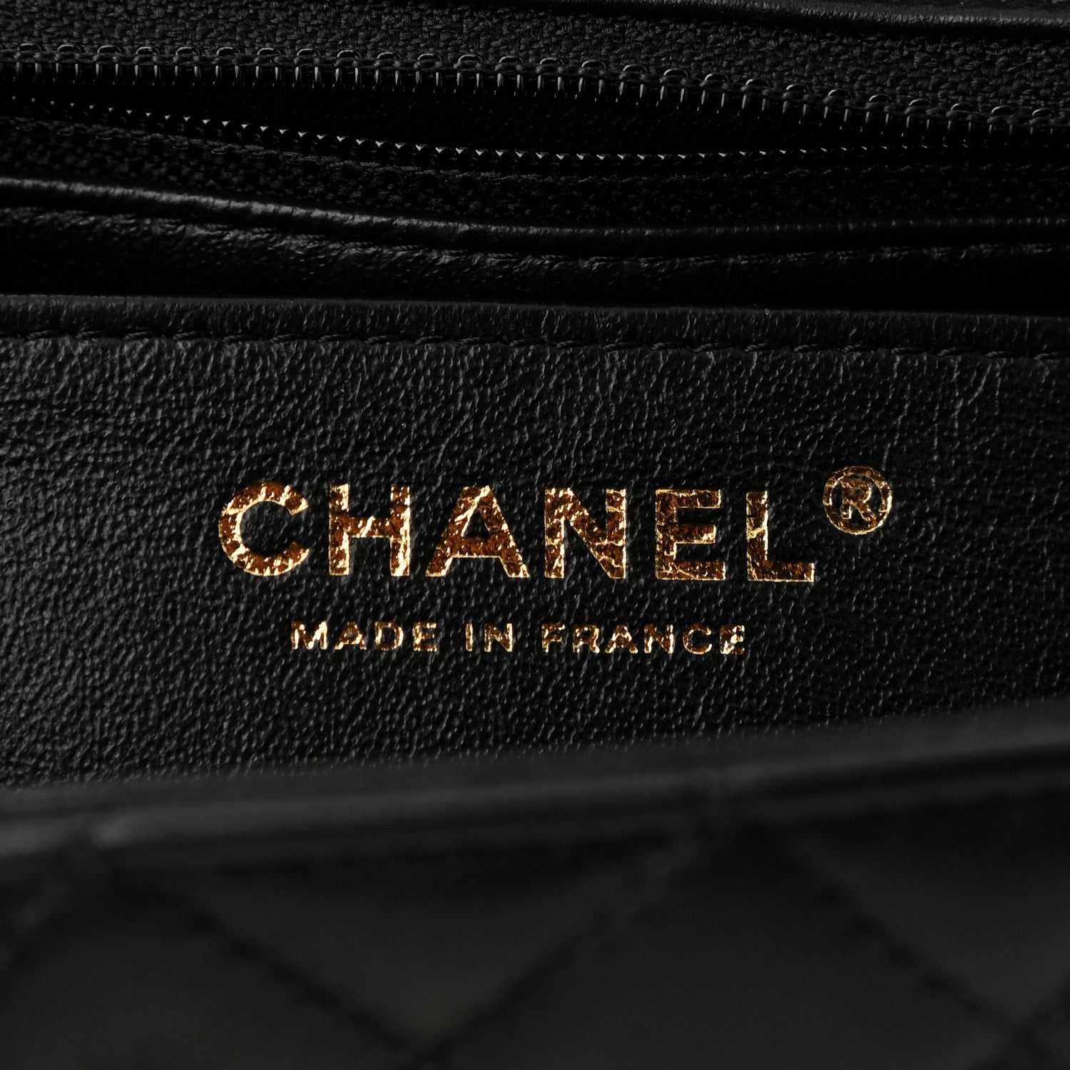 Chanel Lambskin Quilted Mini Rectangular Flap Black 6 of 10