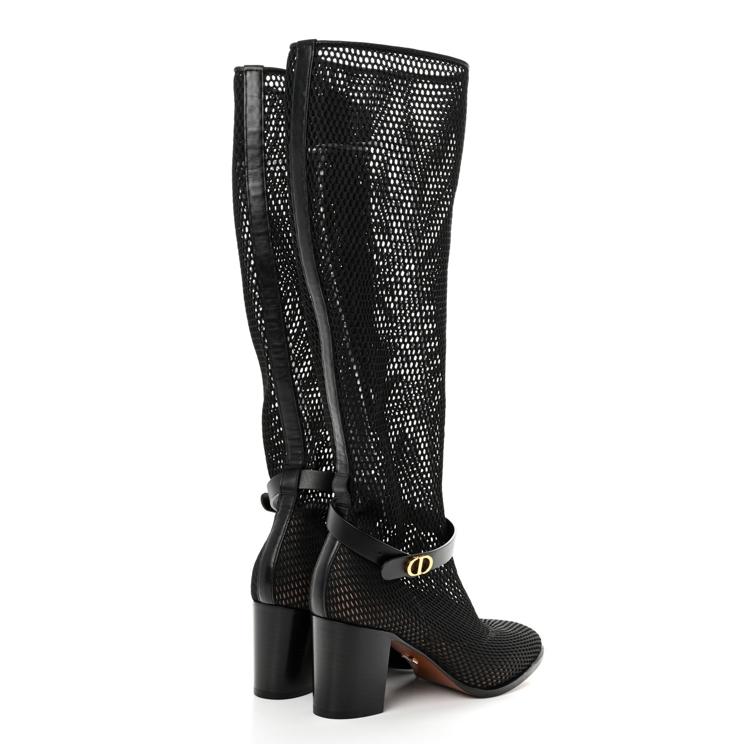 Empriente Mesh Montaigne Knee Boots 39.5 Black
