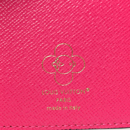 Louis Vuitton Monogram 2025 Christmas Animation Victorine Wallet Frozen Orchid 6 of 7