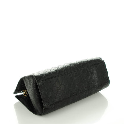 Gucci Guccissima Large Emily Chain Shoulder Bag Black 4 of 7