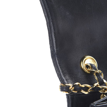 Chanel Lambskin Quilted CC Small Single Flap Black 19 of 19