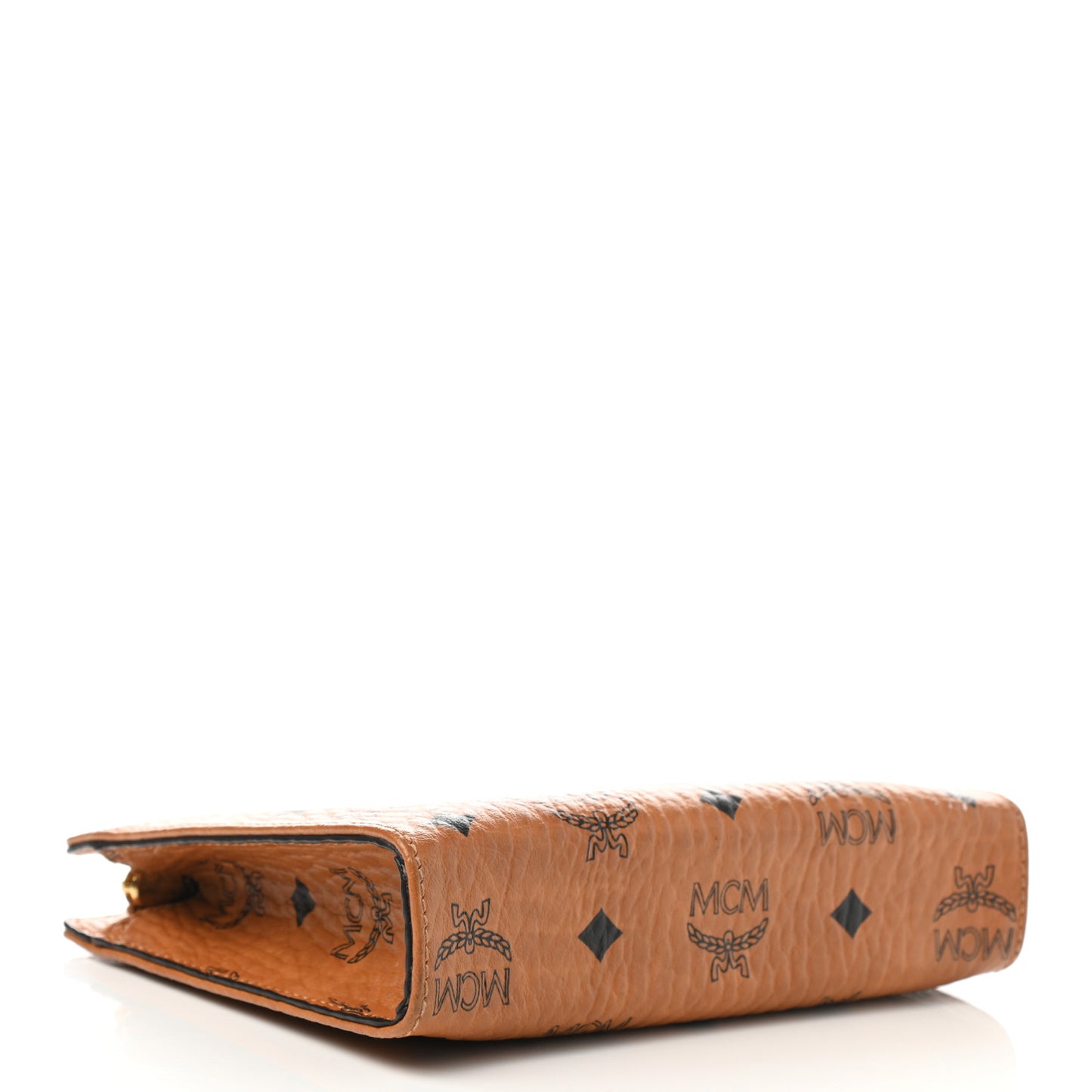 Visetos Small Zip Pouch Cognac