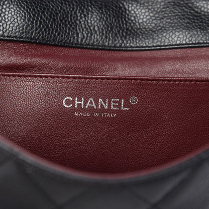 Chanel Caviar Quilted Clutch With Chain Flap Black 6 of 9