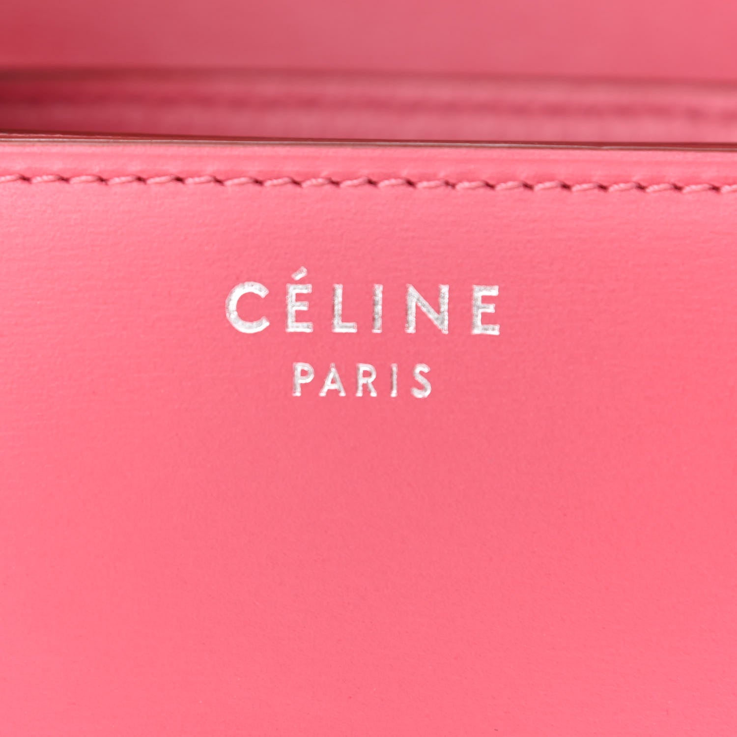Celine Box Calfskin Small Classic Box Flap Bag Bubble 5 of 10