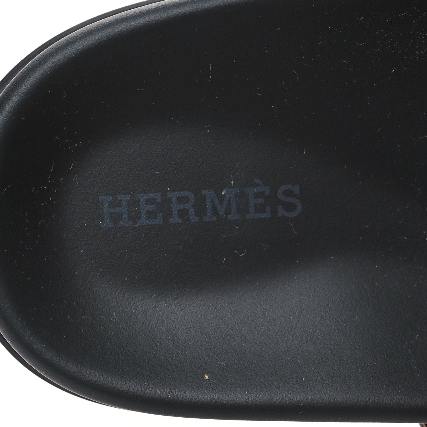 Hermes Suede Goatskin Womens Chypre Sandals 38.5 Naturel 8 of 9