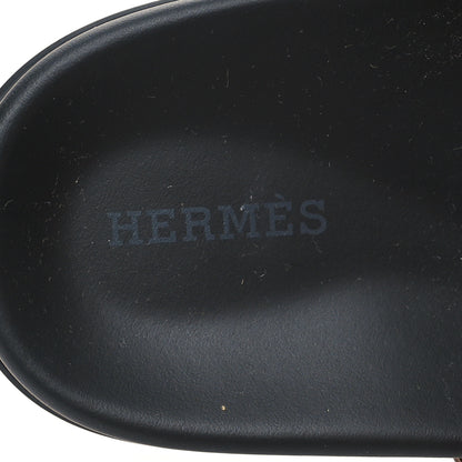 Hermes Suede Goatskin Womens Chypre Sandals 38.5 Naturel 8 of 9