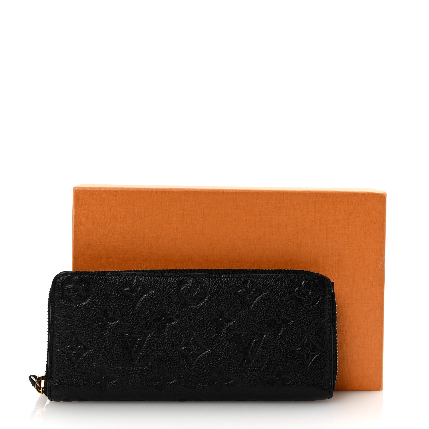 Louis Vuitton Empreinte Clemence Wallet Black 7 of 7