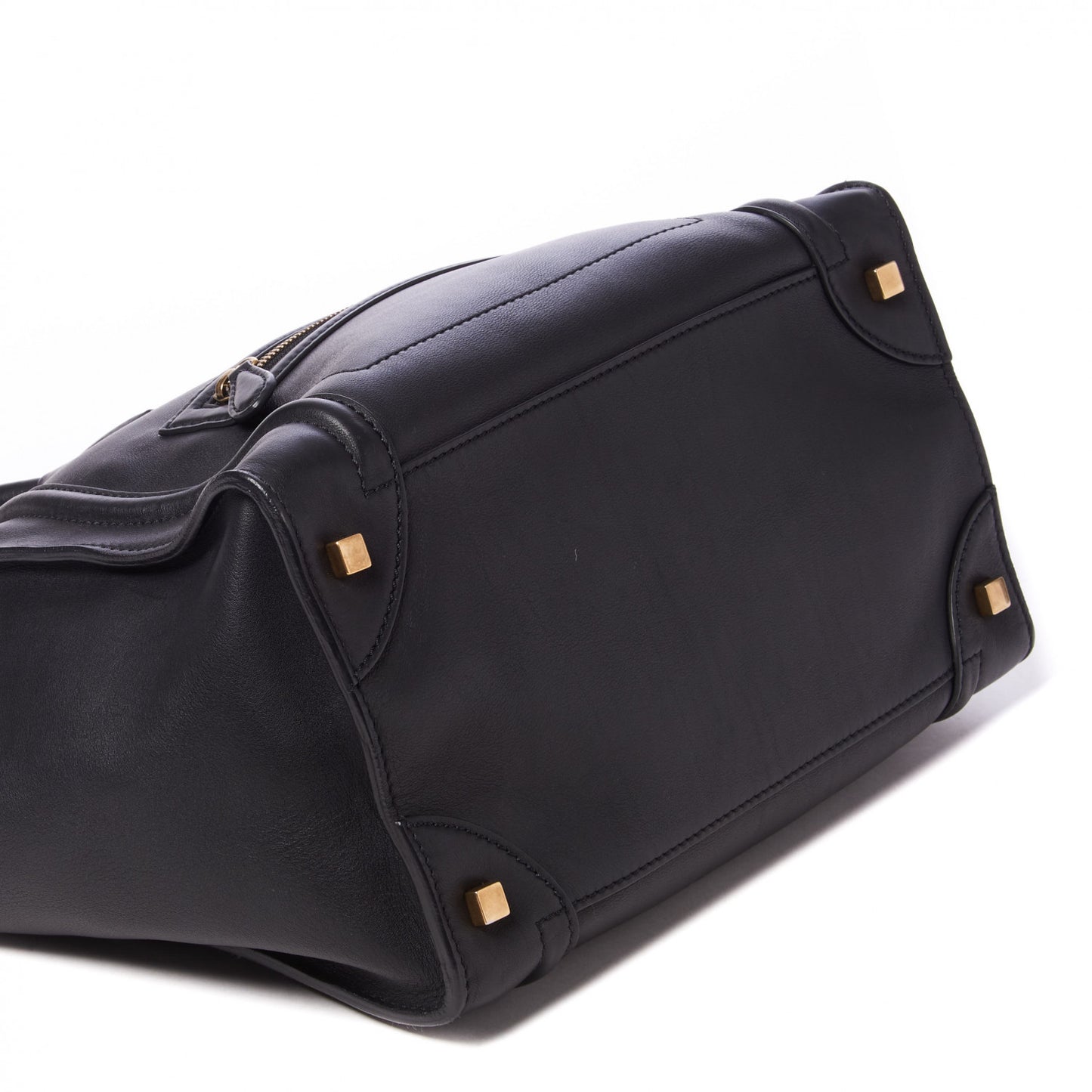 Smooth Calfskin Mini Luggage Black
