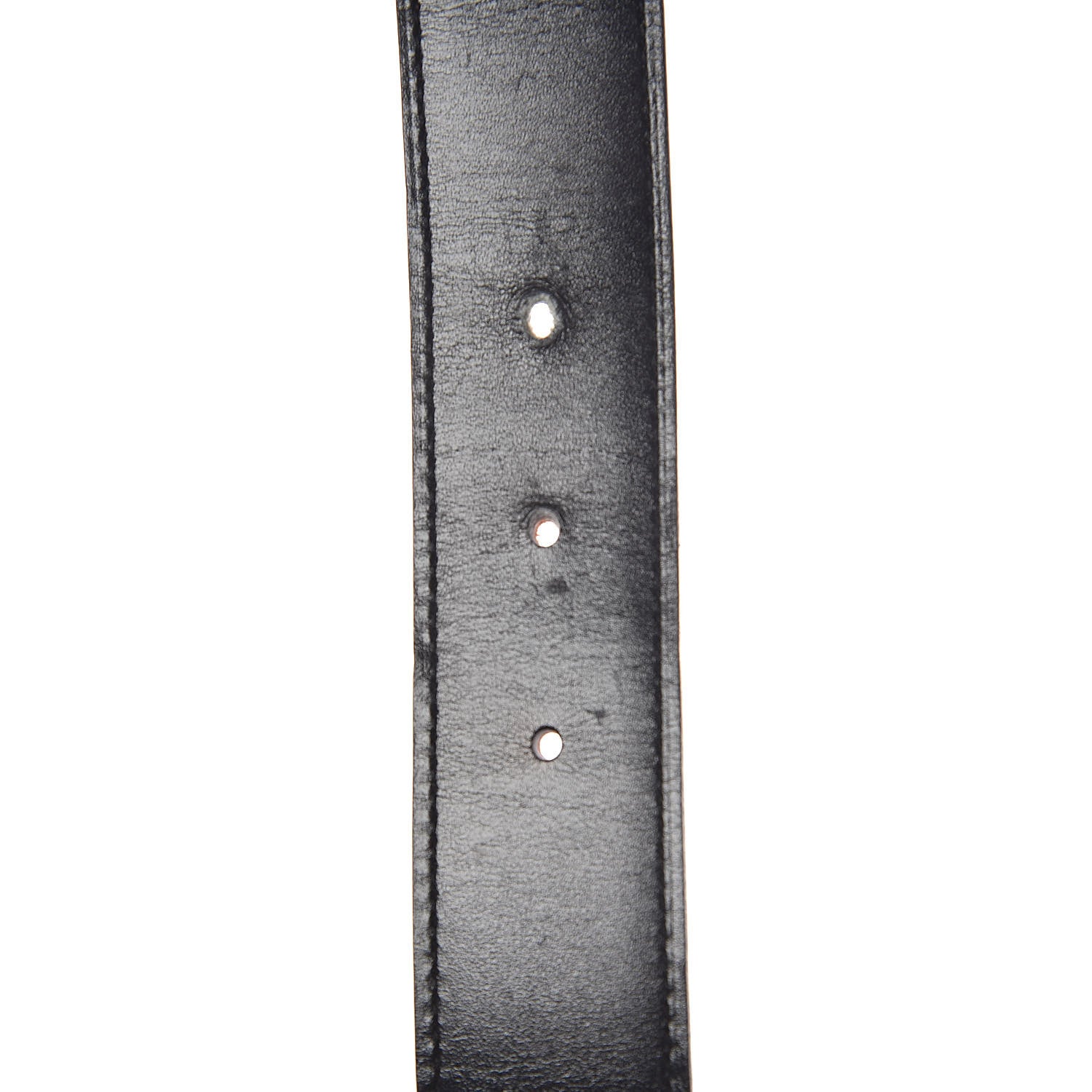 Hermes Box Togo 32mm H Belt 100 Black Orange 5 of 6