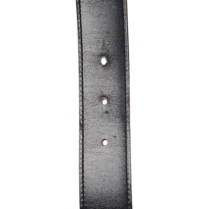 Hermes Box Togo 32mm H Belt 100 Black Orange 5 of 6