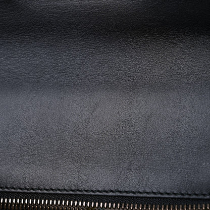 Gucci Calfskin Plexiglass Medium Classic 2 Top Handle Bag Black 10 of 14