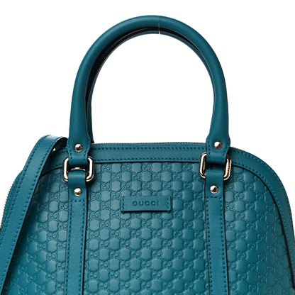 Gucci Microguccissima Mini Dome Bag Deep Cobalt 9 of 11