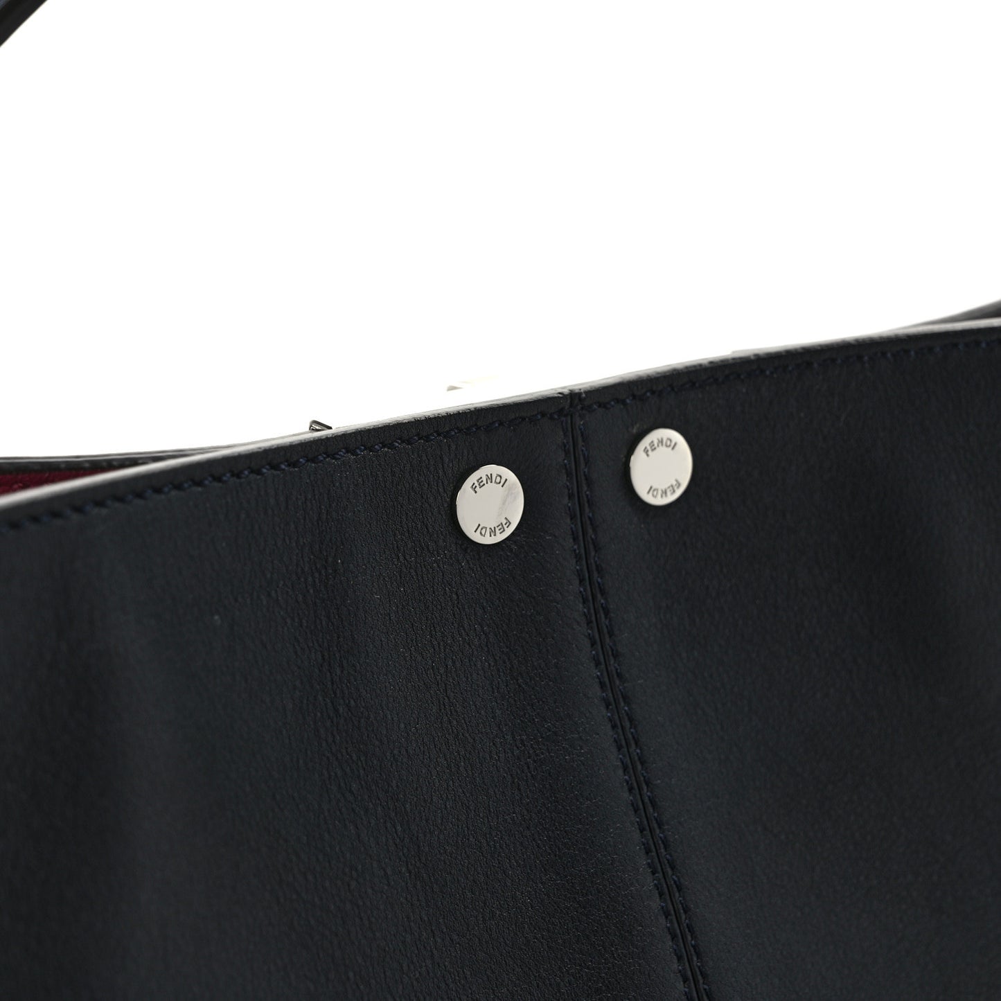 Vitello Seta Century Large Peekaboo X-Lite Black Notte Flamingo