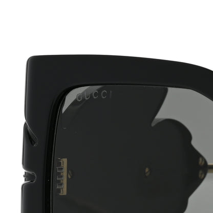 Gucci Acetate Square Frame Wing Sunglasses GG0535S Black 7 of 8