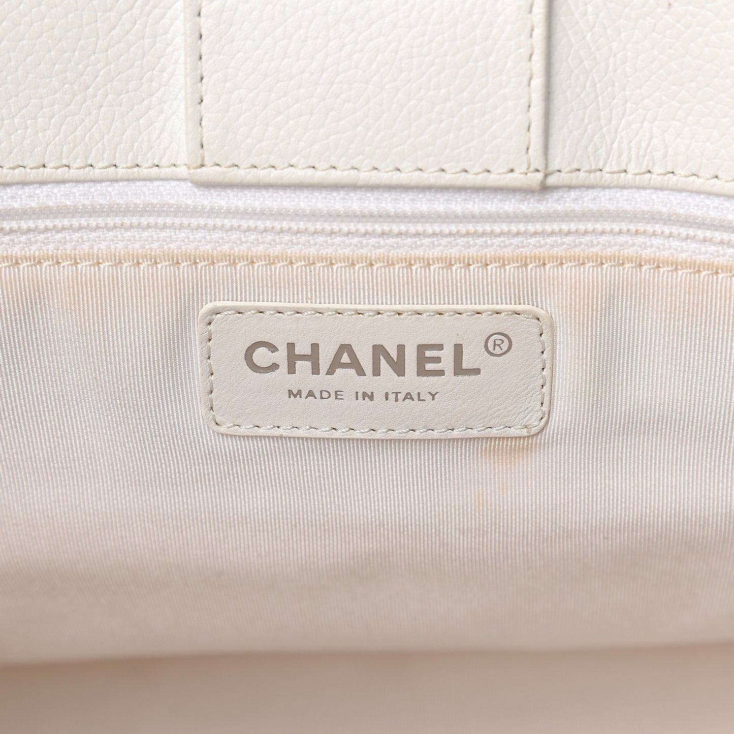 Caviar Cerf Executive Shopper Tote White