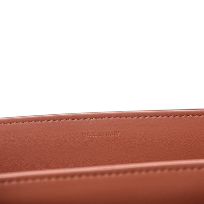 Celine Shiny Calfskin Medium Triomphe Terracotta 9 of 12