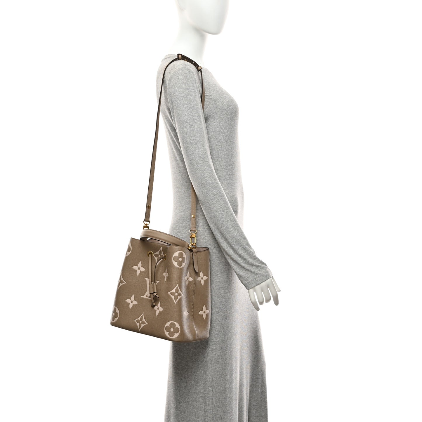 Empreinte Monogram Giant Neonoe MM Tourterelle Creme