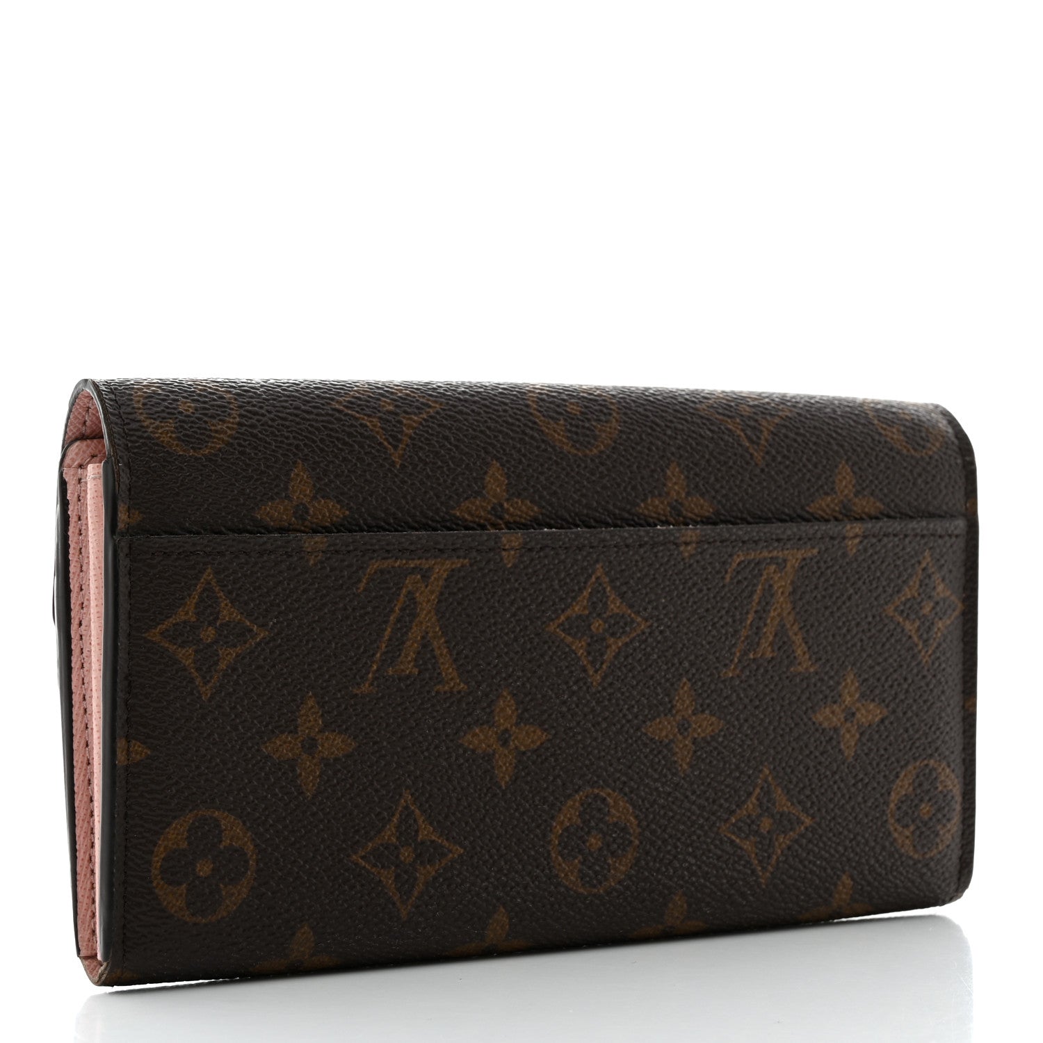 Louis Vuitton Monogram Sarah Wallet NM Rose Ballerine 3 of 7
