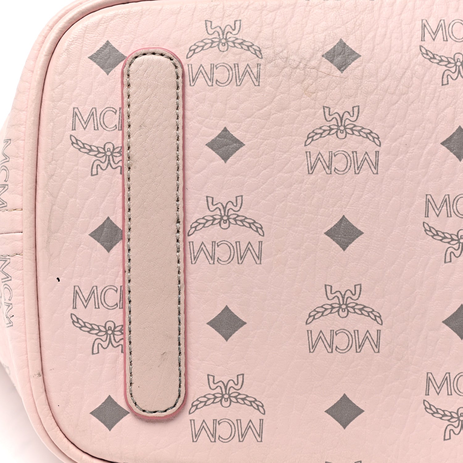 MCM Visetos Medium Liz Reversible Shopper Tote Soft Pink 13 of 24