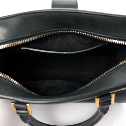 Saint Laurent Smooth Calfskin Small Monogram Cabas Black 5 of 11