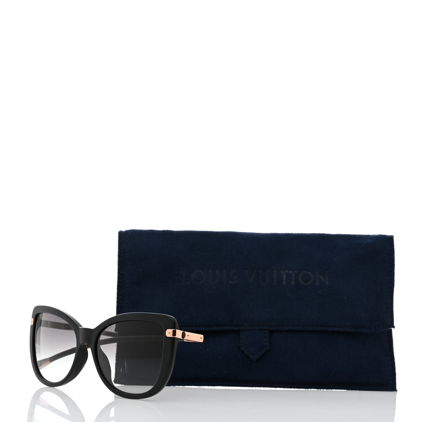 Monogram Acetate Charlotte Sunglasses Z0781E Black