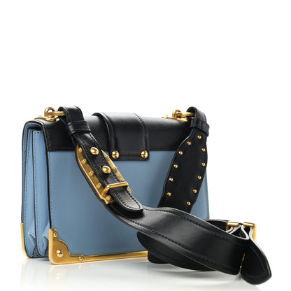 Prada City Calf Saffiano Cahier Bag Astrale Black 3 of 9