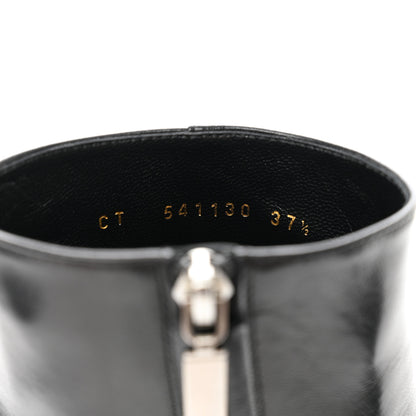 Saint Laurent Nappa Vendome Loulou Ankle Zip Boot 37.5 Black 9 of 9