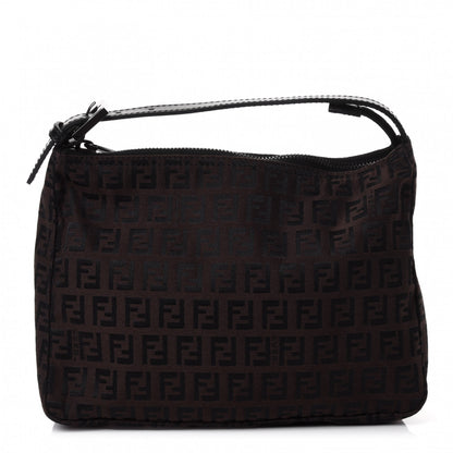 Fendi Zucchino Mini Pochette Tobacco Moro 1 of 4