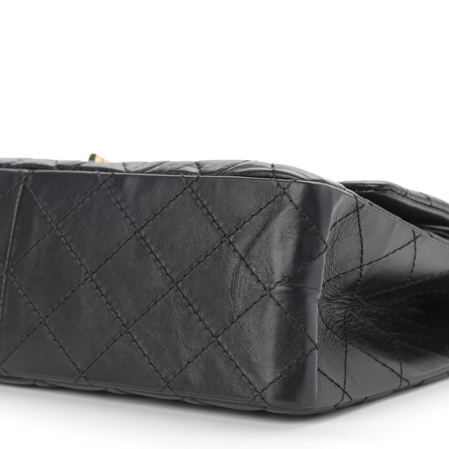 Chanel Aged Calfskin Quilted 2.55 Reissue 226 Flap Black 10 of 11