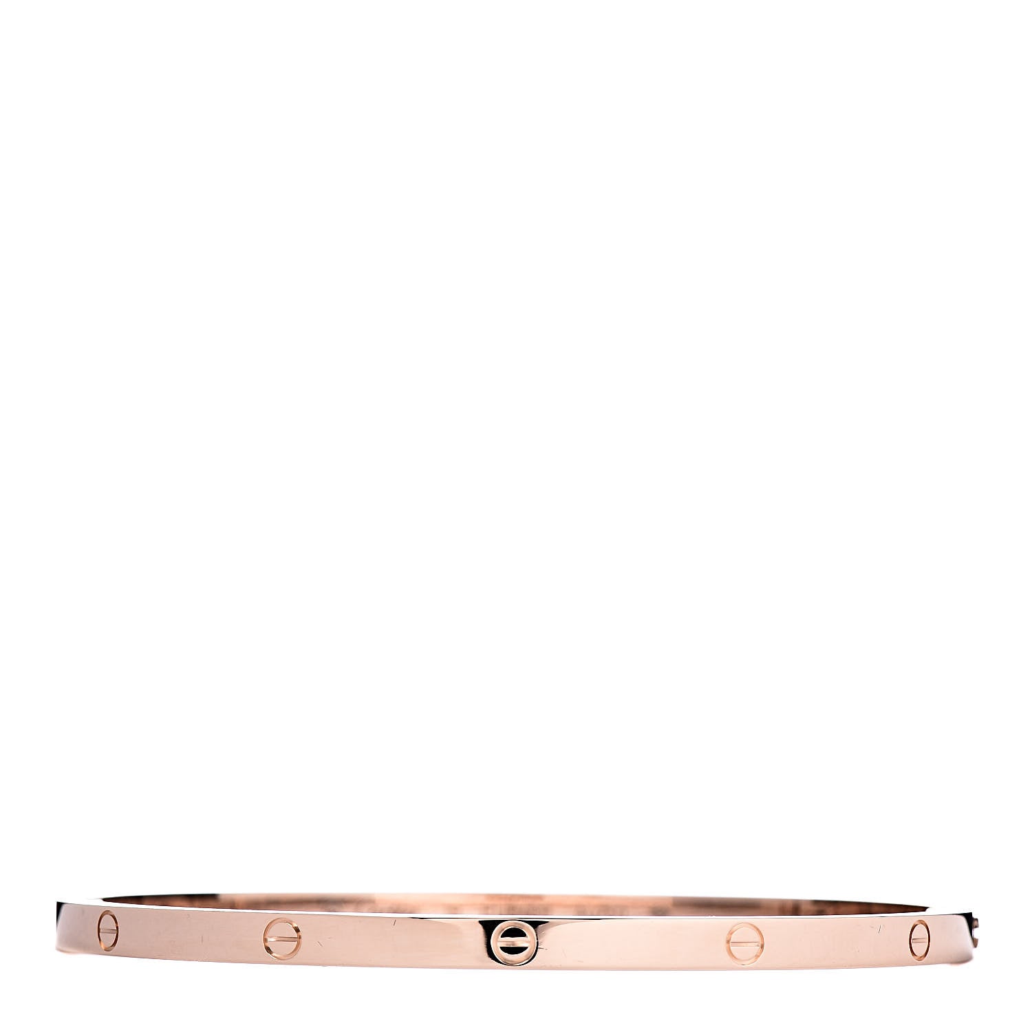 Cartier 18K Pink Gold Small LOVE Bracelet 19 3 of 4