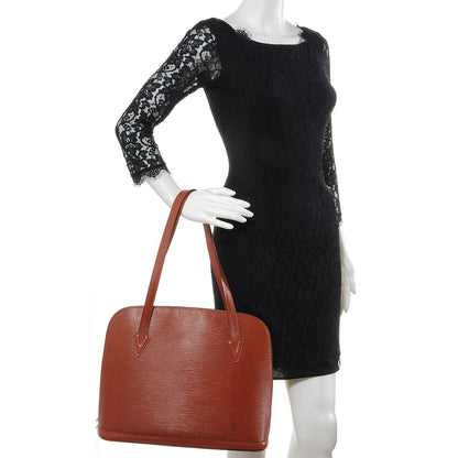 Louis Vuitton Epi Lussac Kenyan Fawn 2 of 8