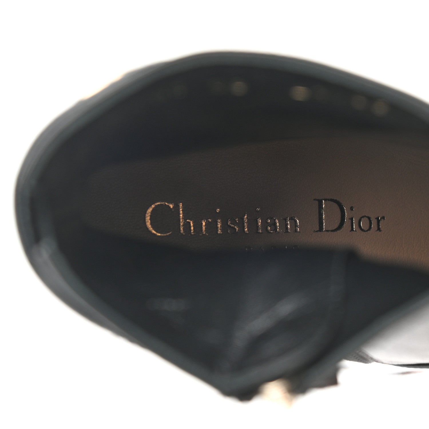 Christian Dior Soft Calfskin Rhodes 80mm Ankle Boots 35 Black 7 of 8