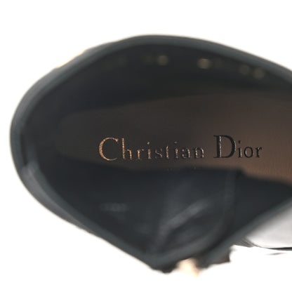 Christian Dior Soft Calfskin Rhodes 80mm Ankle Boots 35 Black 7 of 8