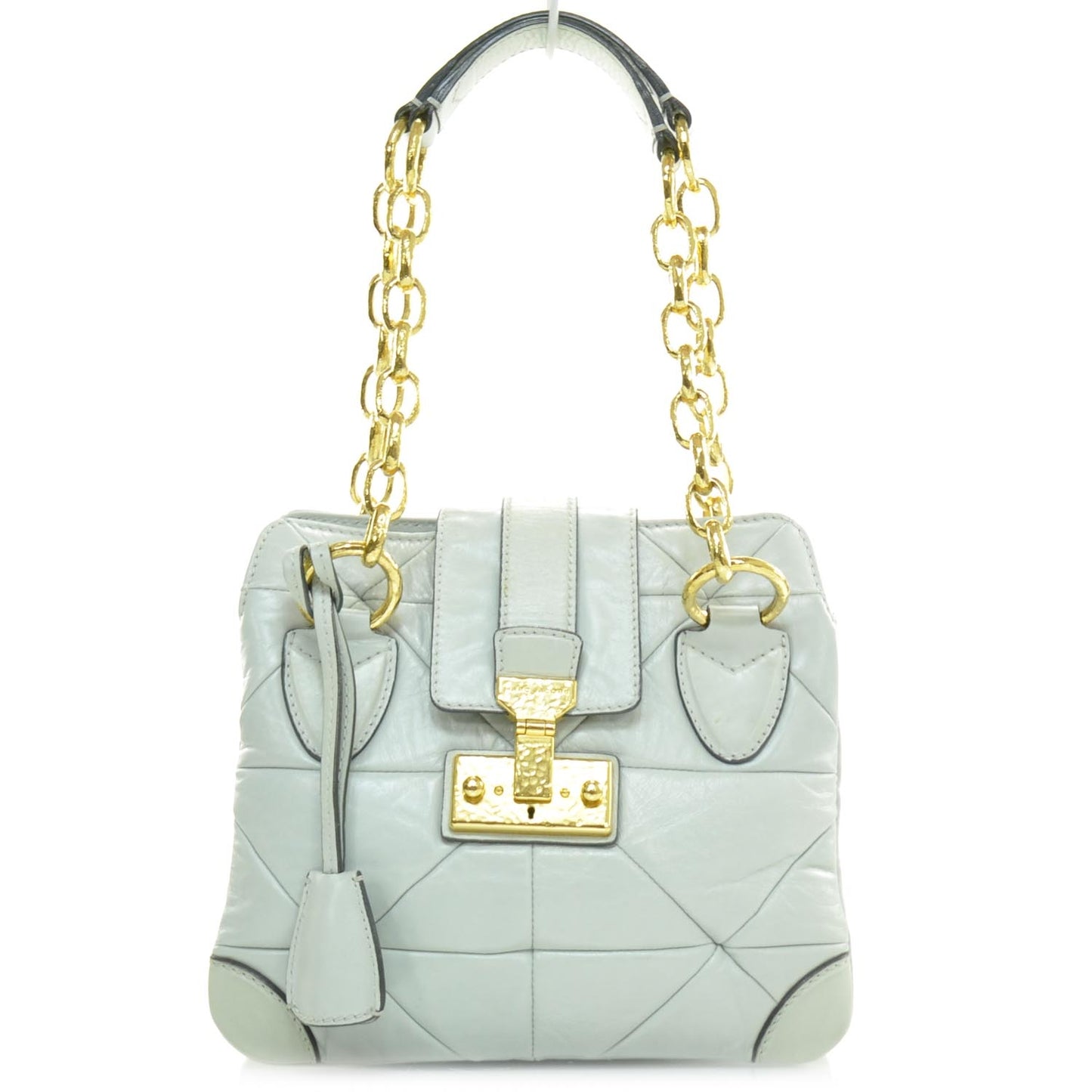 Leather Patchwork Mariah Flap Bag