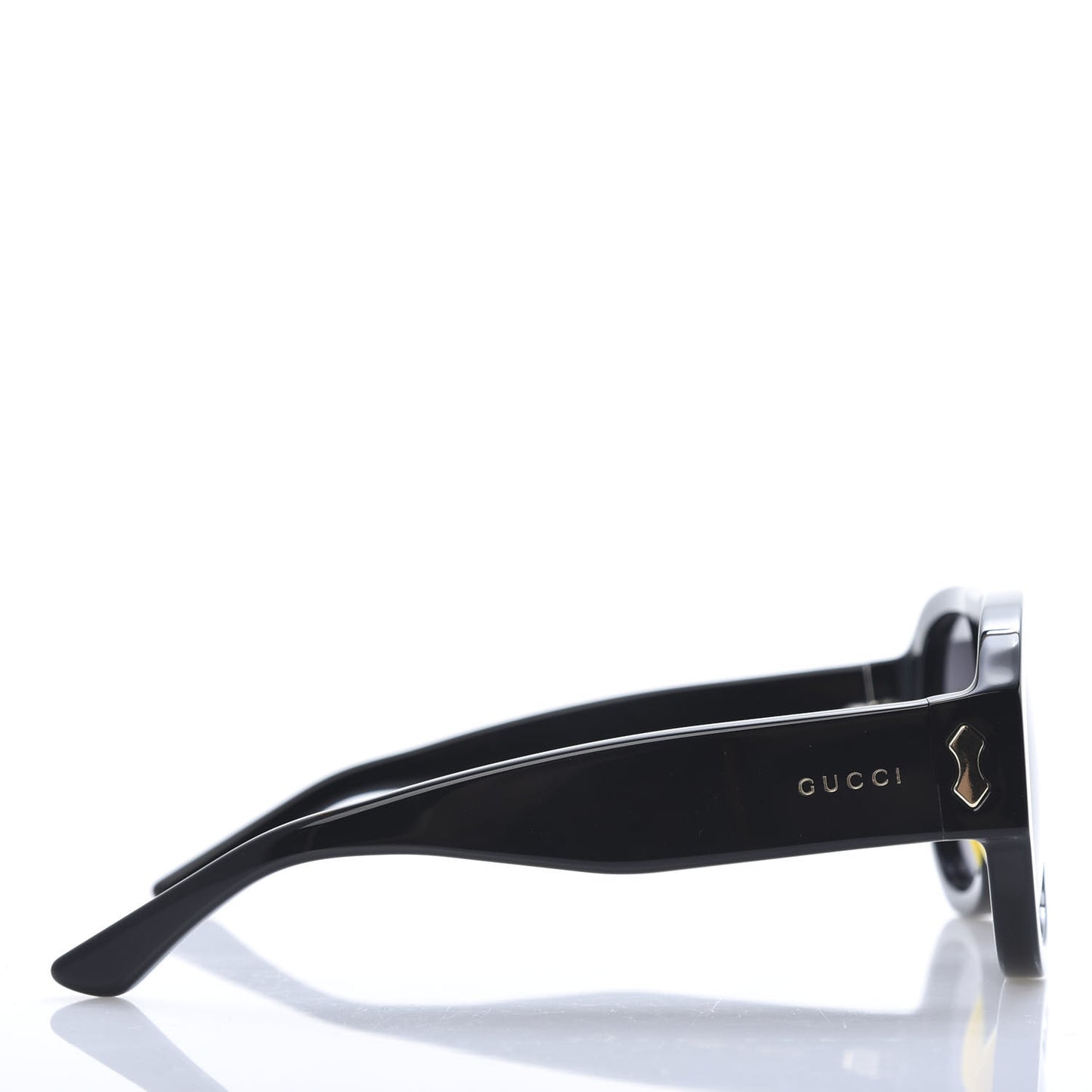 Acetate Aviator Sunglasses GG0668S Black