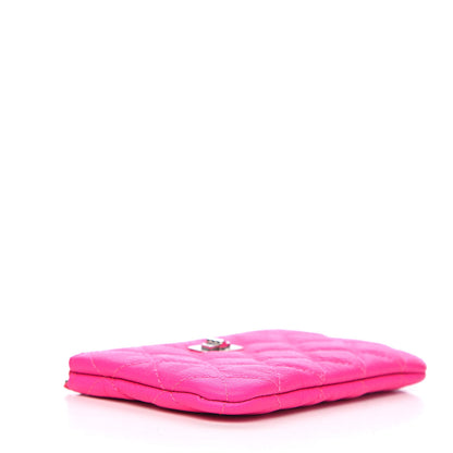 Chanel Goatskin Quilted Small Reissue Cosmetic Case Pink 4 of 8