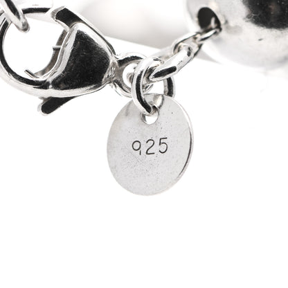 Tiffany Sterling Silver 10mm HardWear Ball Bracelet 4 of 5