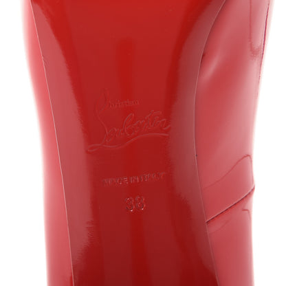 Christian Louboutin Patent New Very Prive 120 Pumps 38 Corail 6 of 8