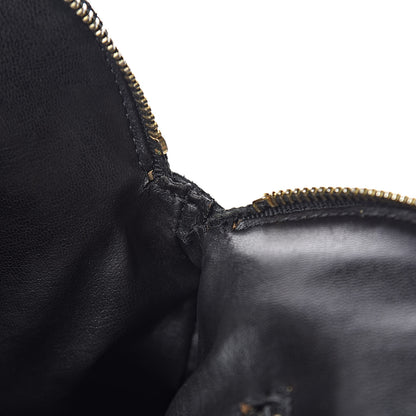 Chanel Lambskin Quilted Shoulder Bag Black 10 of 10