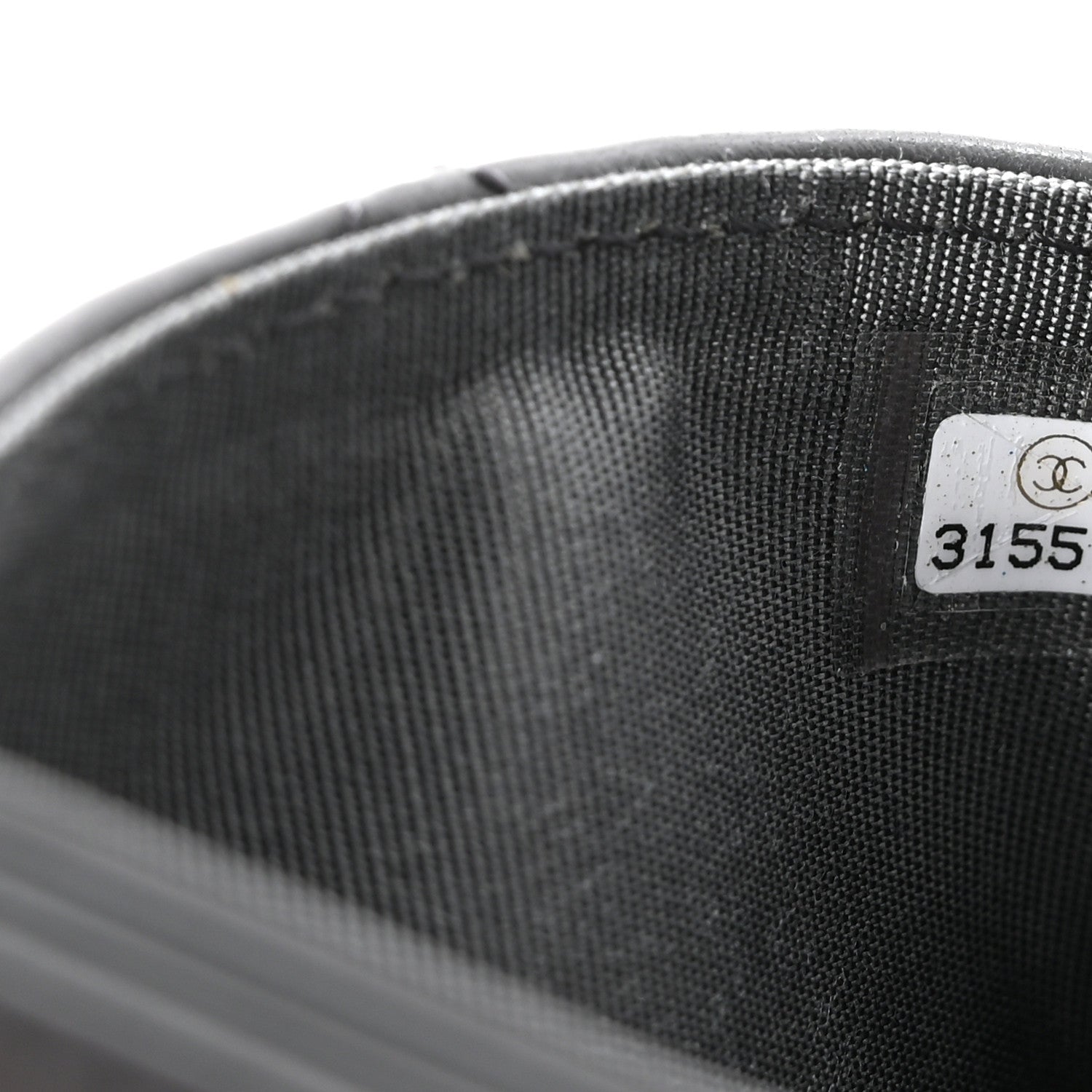 Chanel Shiny Goatskin Quilted Chanel 19 Card Holder Dark Grey 8 of 9